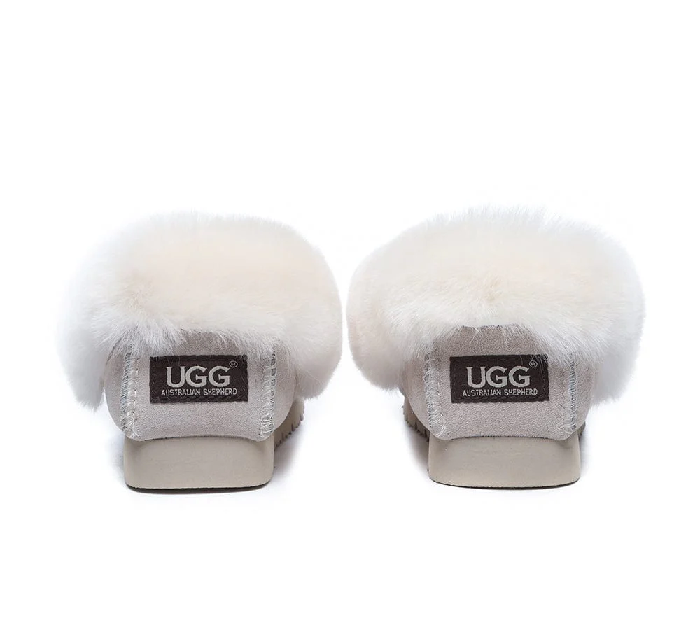 UGG Ankle Slippers Unisex Popo Moccasins - Image 8