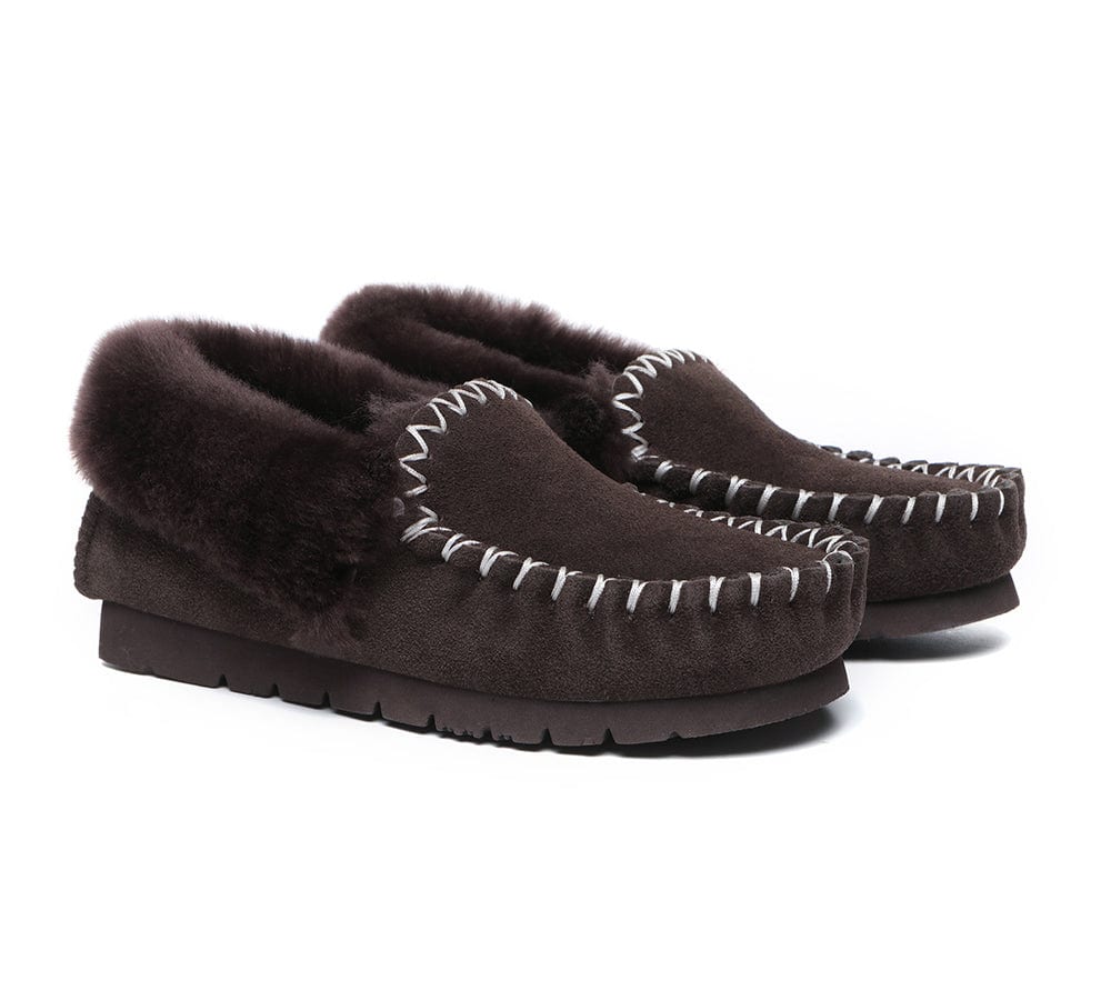 UGG Ankle Slippers Unisex Popo Moccasins - Image 9