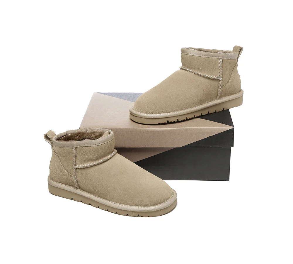 UGG Boots Unisex Sheepskin Wool Ankle Mini Julia - Image 23