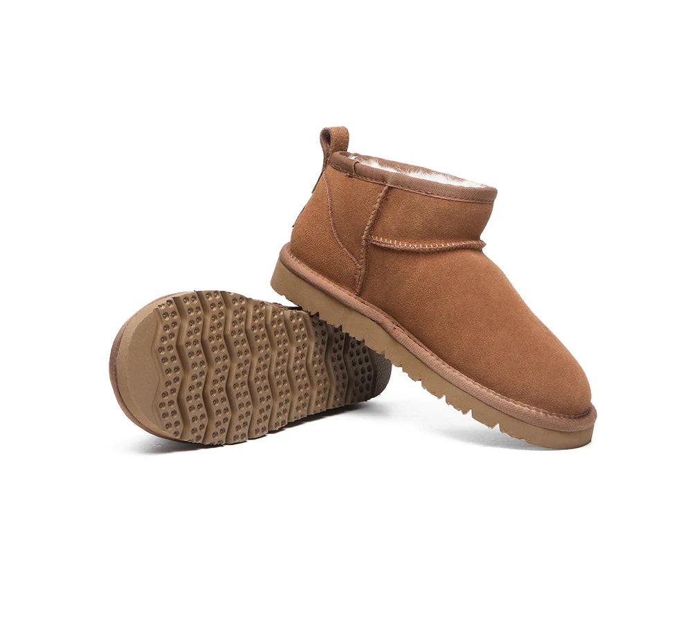 UGG Boots Unisex Sheepskin Wool Ankle Mini Julia - Image 4