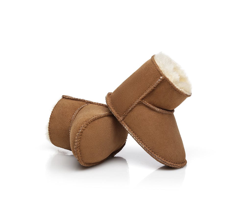 UGG Erin Australian Sheepskin Baby Booties Cradle - Image 3
