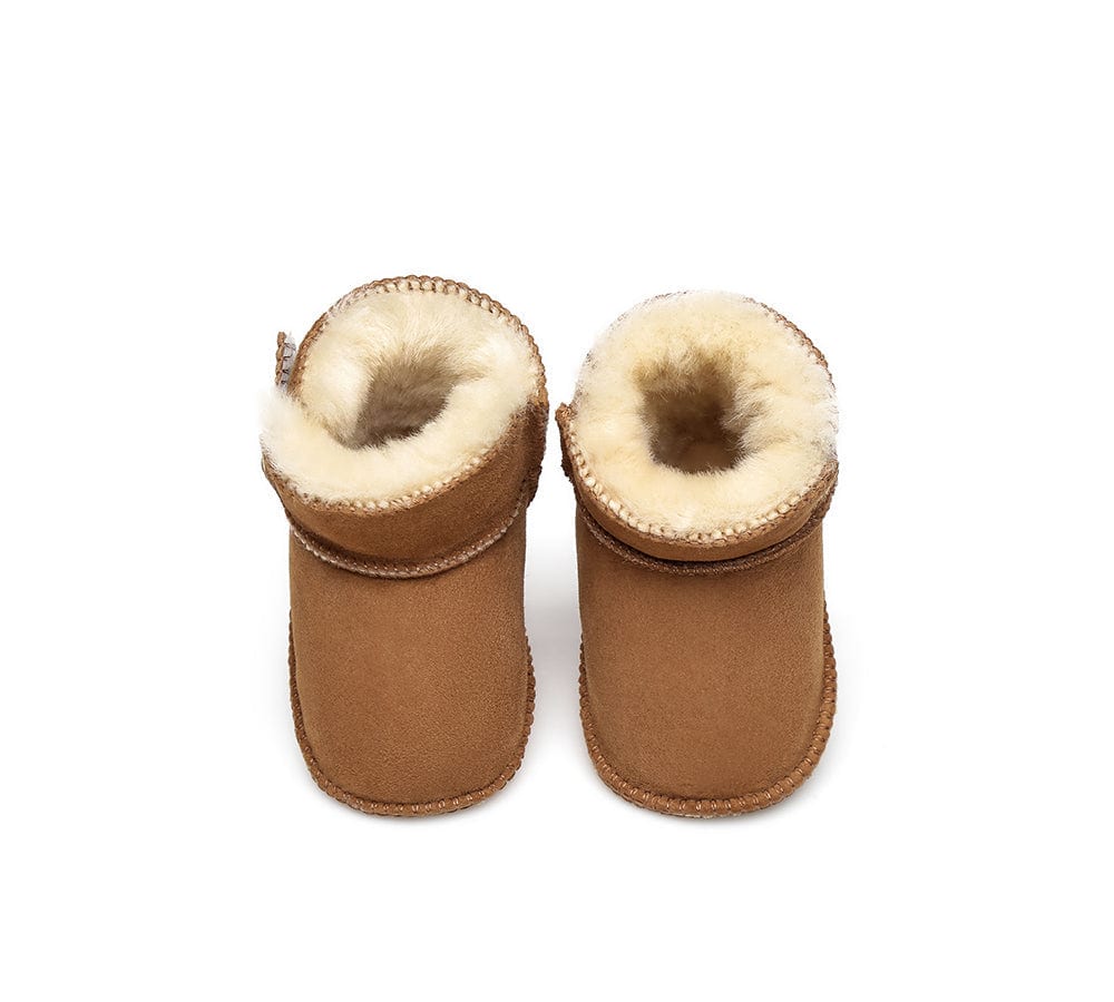 UGG Erin Australian Sheepskin Baby Booties Cradle - Image 5