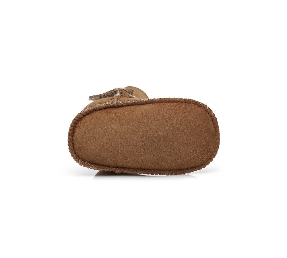 UGG Erin Australian Sheepskin Baby Booties Cradle - Image 7