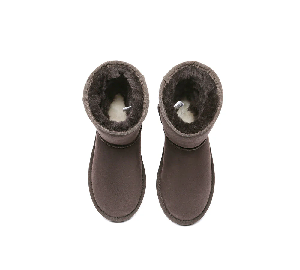UGG EVERAU® UGG Boots Double Faced Sheepskin Wool Short Classic - Image 13