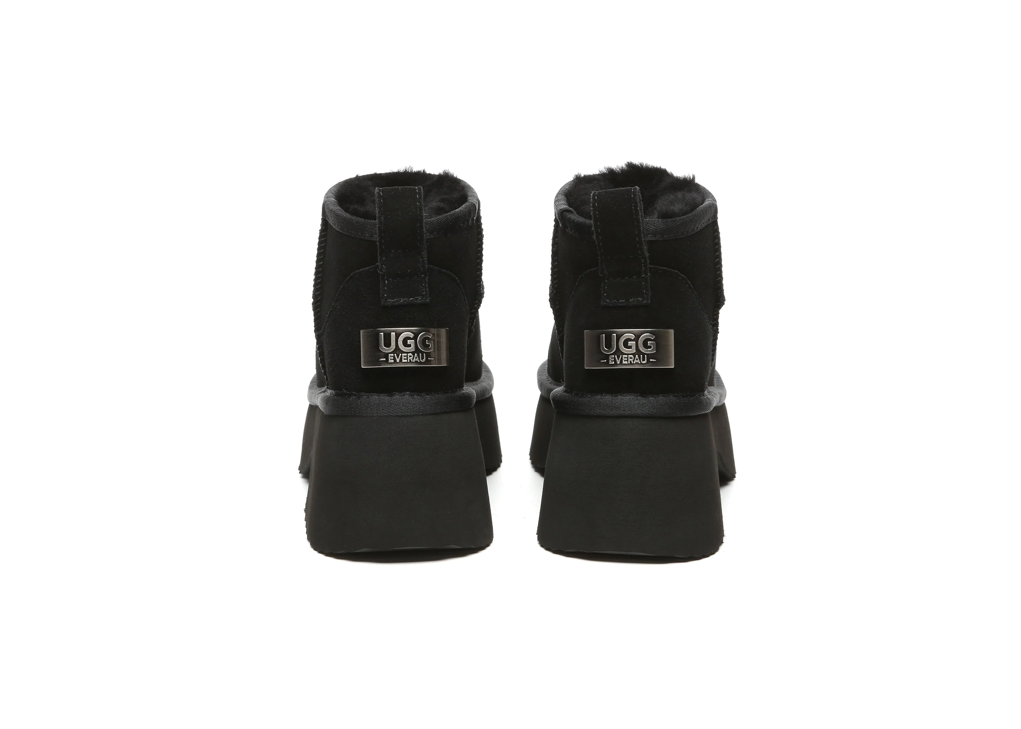 UGG EVERAU® UGG Boots Sheepskin Wool Ankle Chunky Platform Ariel - Image 20