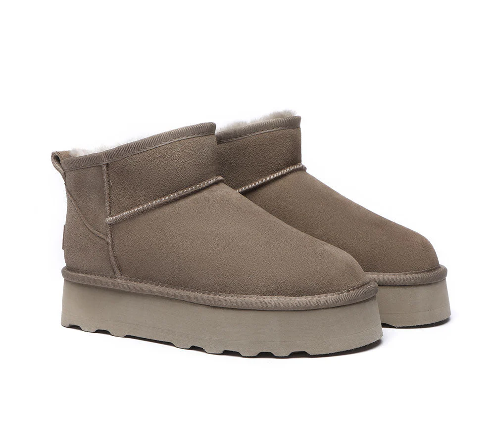 UGG Mini Platform Ugg Boots Thick Bottom Ronnie - Image 15