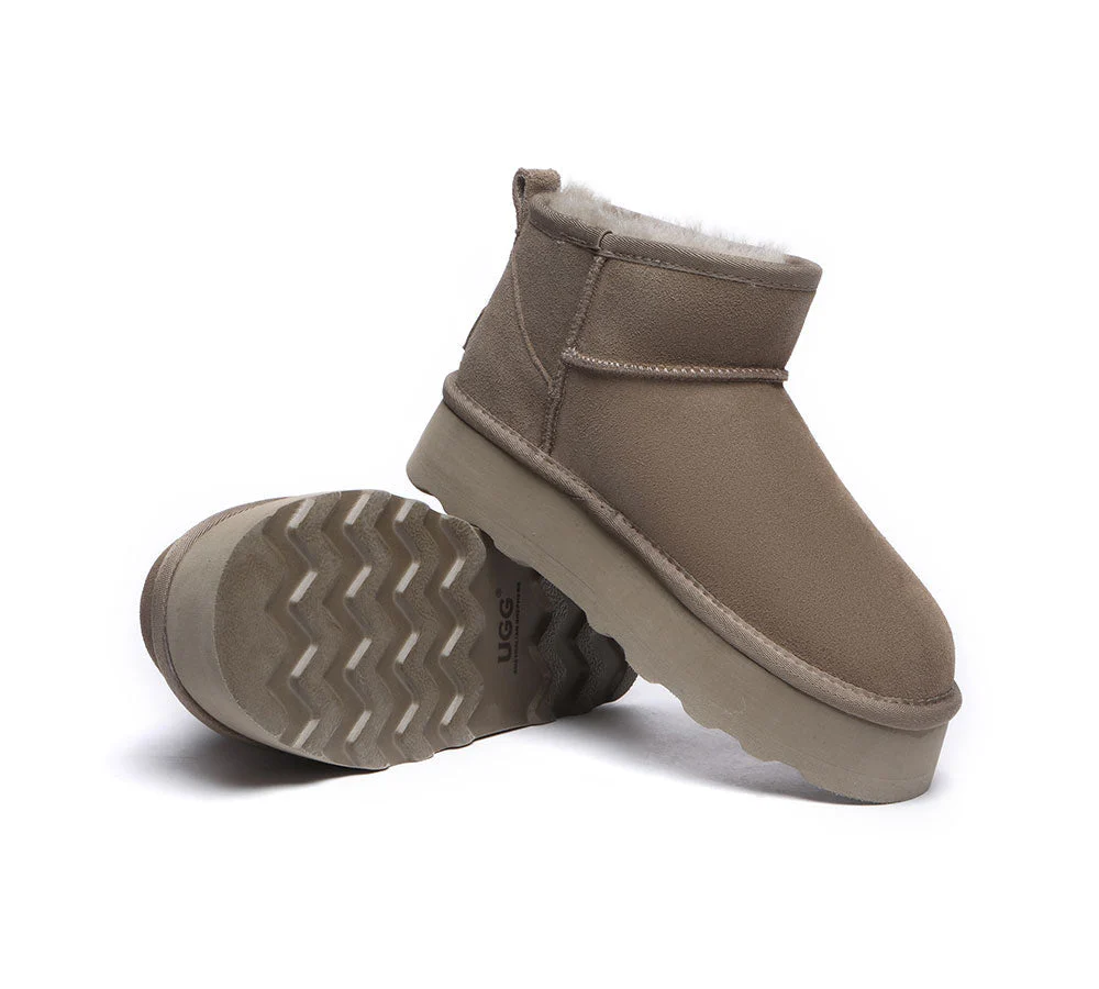 UGG Mini Platform Ugg Boots Thick Bottom Ronnie - Image 16