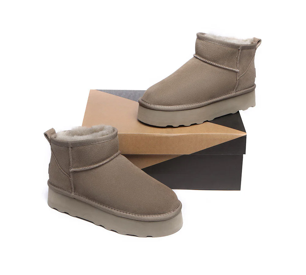 UGG Mini Platform Ugg Boots Thick Bottom Ronnie - Image 17