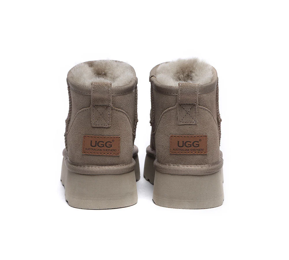 UGG Mini Platform Ugg Boots Thick Bottom Ronnie - Image 20