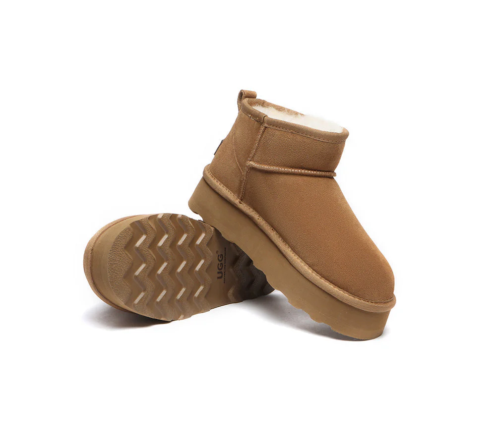 UGG Mini Platform Ugg Boots Thick Bottom Ronnie - Image 4