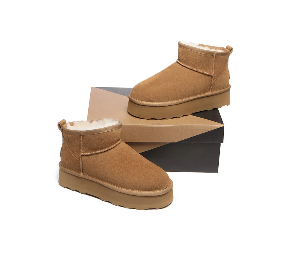 UGG Mini Platform Ugg Boots Thick Bottom Ronnie - Image 5