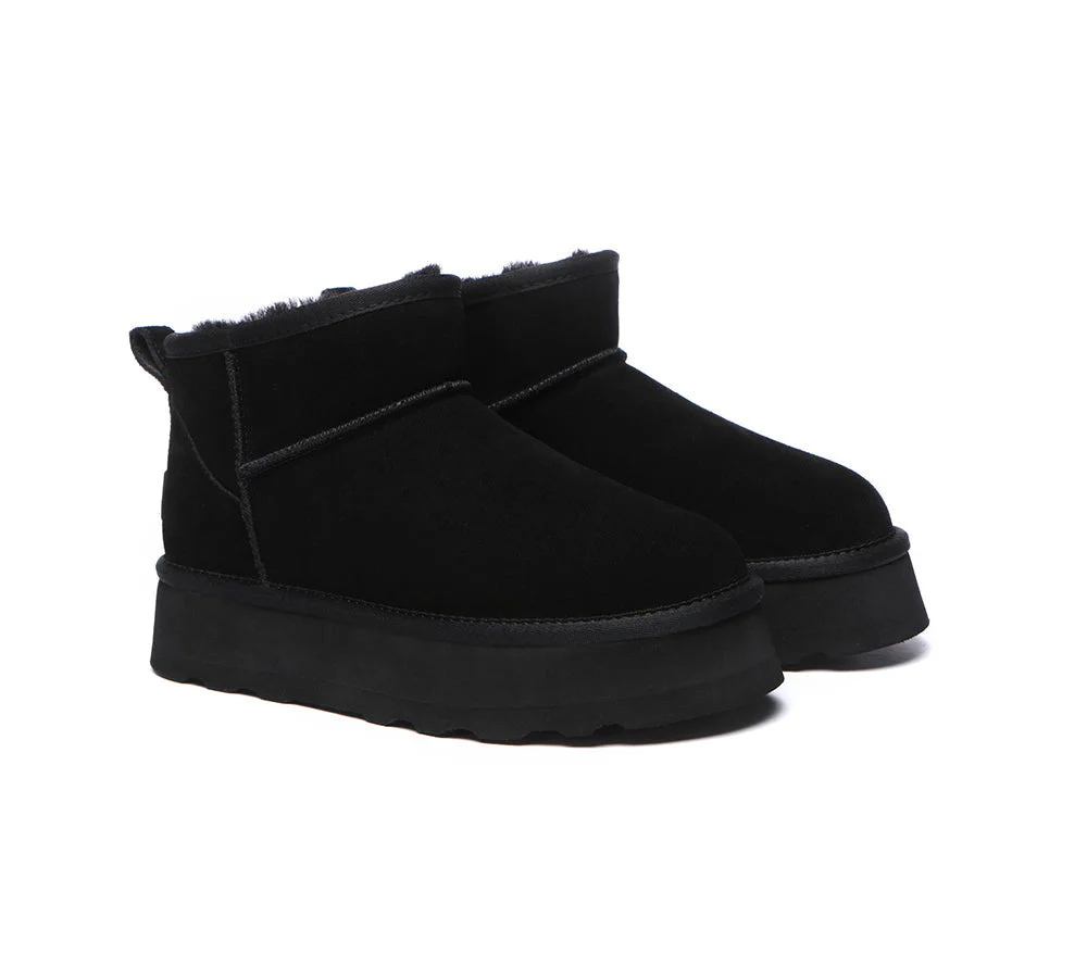 UGG Mini Platform Ugg Boots Thick Bottom Ronnie - Image 9