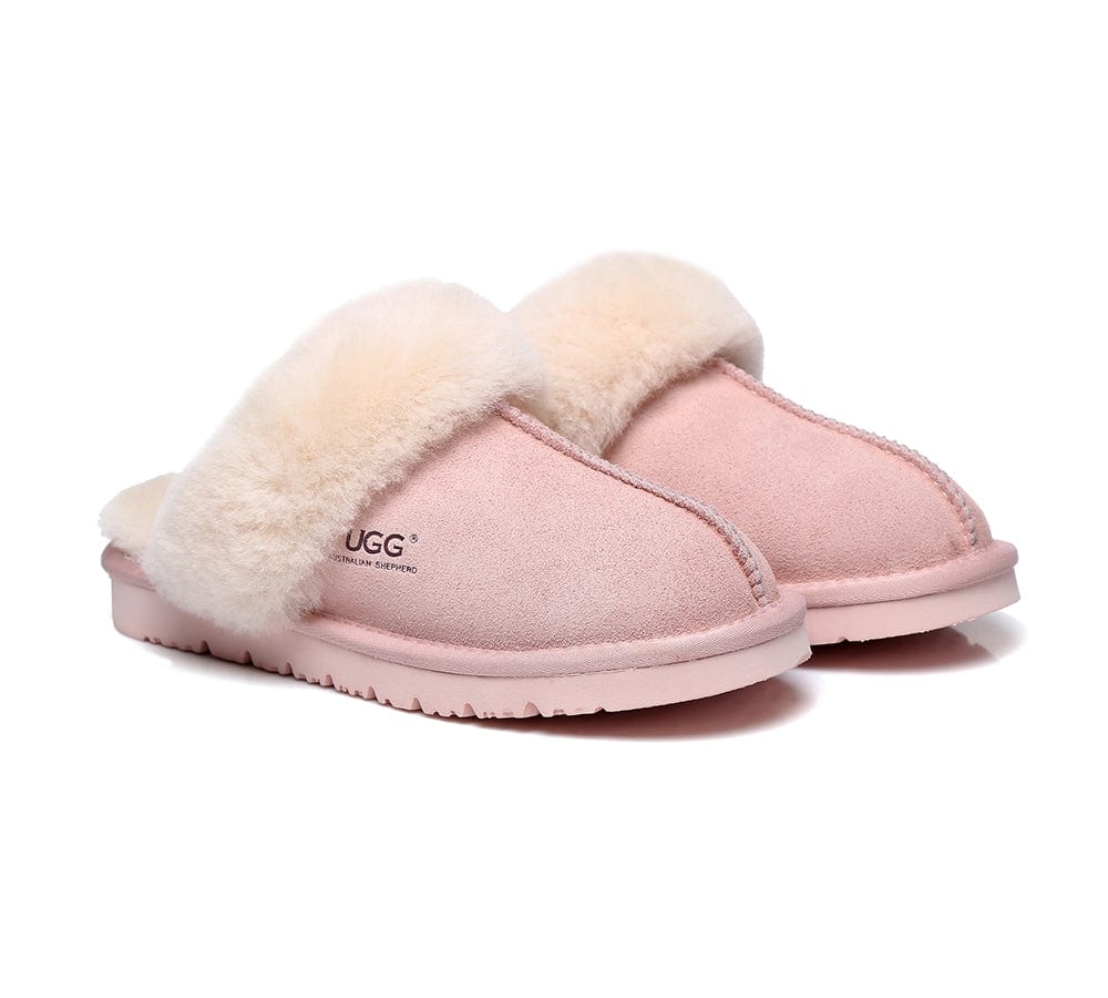 UGG Slippers Australia Premium Sheepskin Unisex Muffin Scuff - Image 9