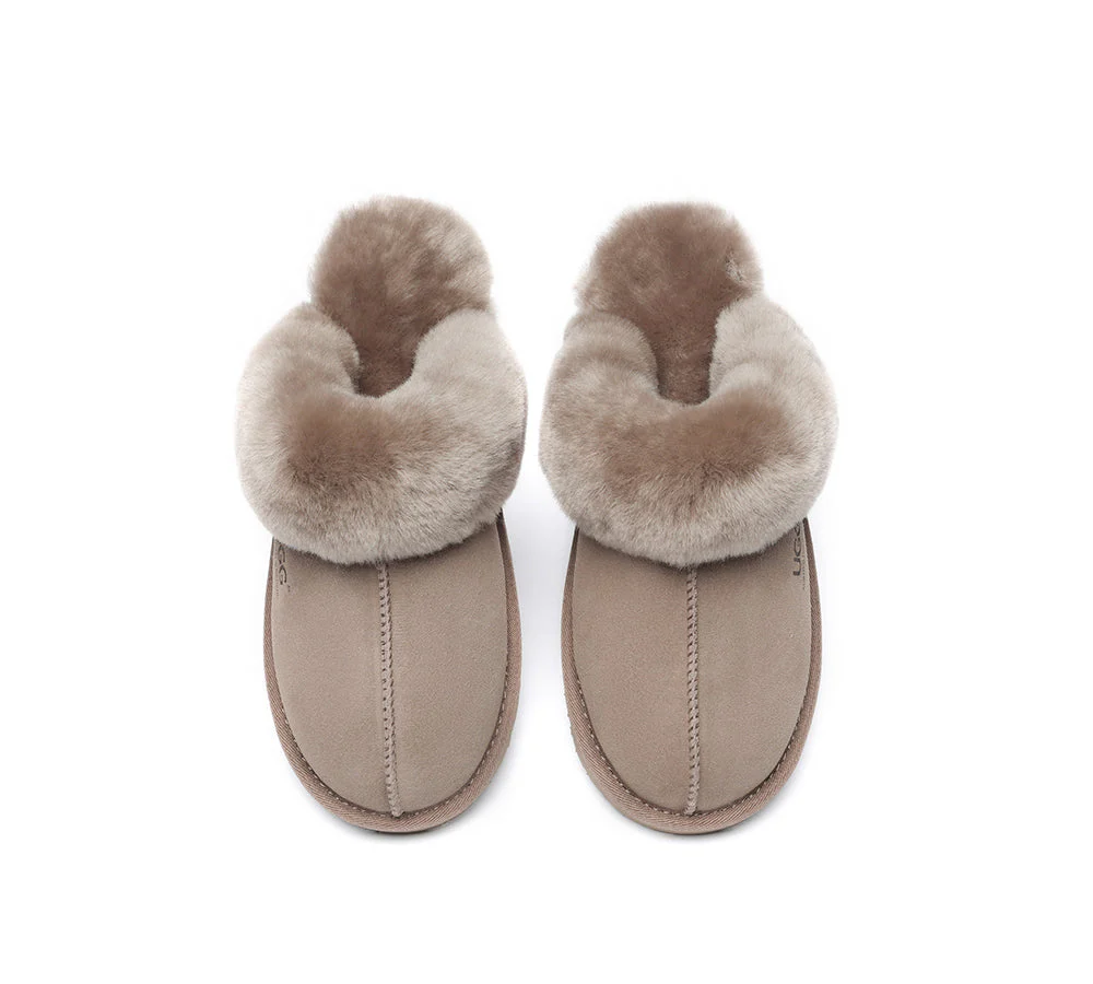 UGG Slippers Australia Premium Sheepskin Women Muffin Slipper Special - Image 13