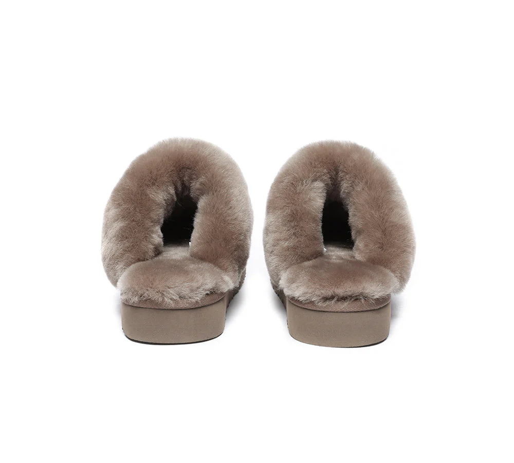 UGG Slippers Australia Premium Sheepskin Women Muffin Slipper Special - Image 14