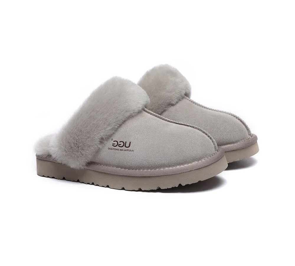 UGG Slippers Australia Premium Sheepskin Women Muffin Slipper Special - Image 15