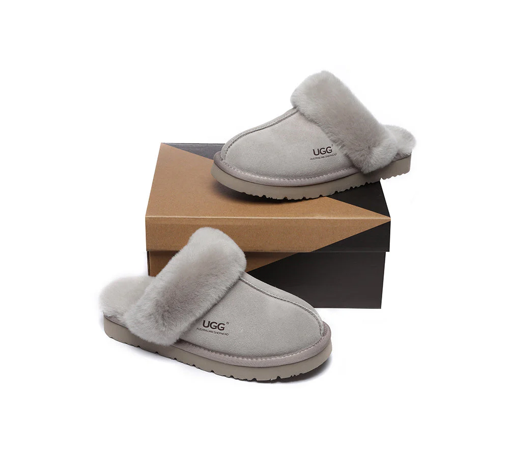 UGG Slippers Australia Premium Sheepskin Women Muffin Slipper Special - Image 17