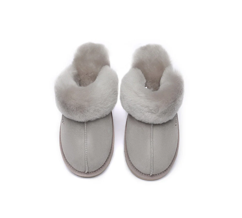 UGG Slippers Australia Premium Sheepskin Women Muffin Slipper Special - Image 19