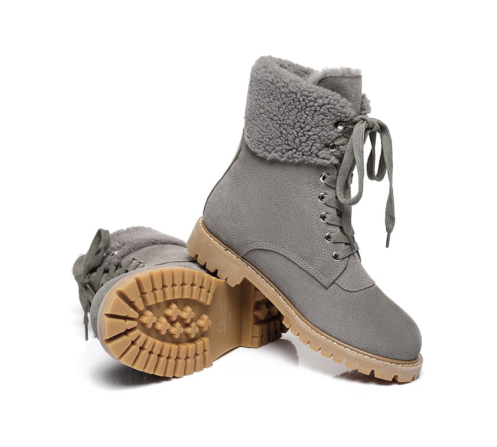 UGG Women Fashion Chunky Boots Mina - Image 11