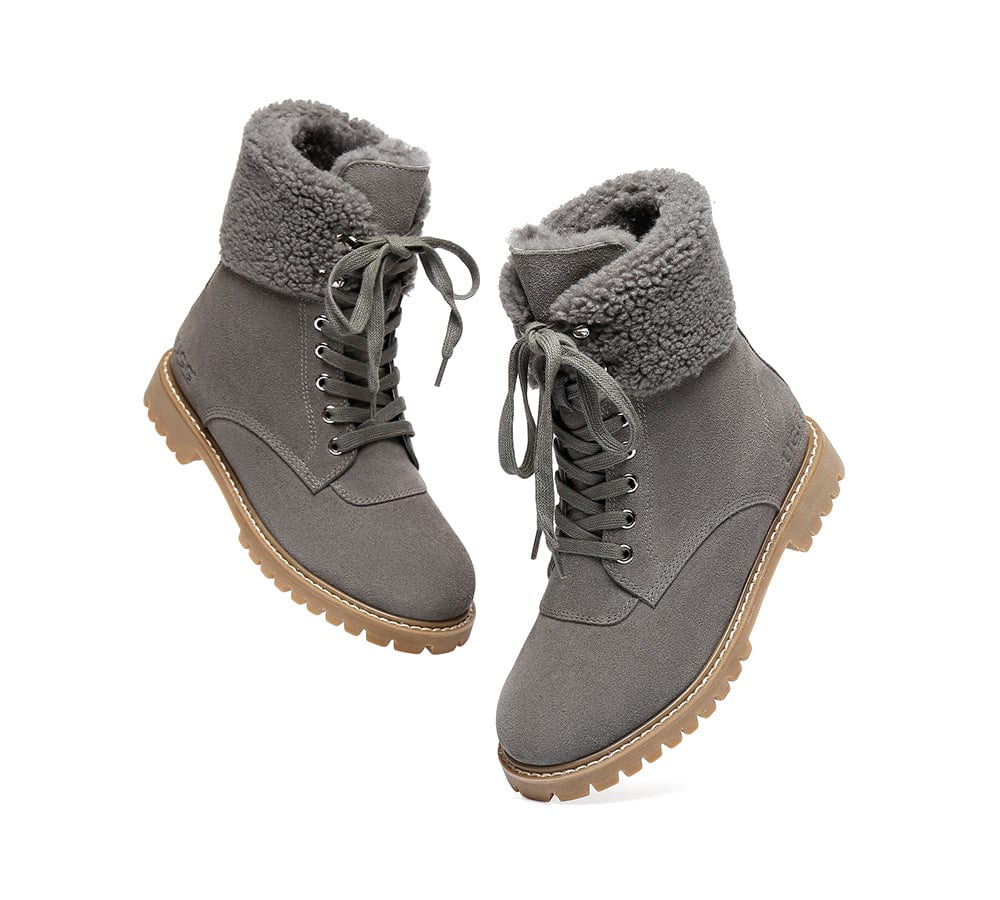 UGG Women Fashion Chunky Boots Mina - Image 13
