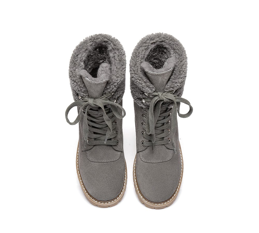 UGG Women Fashion Chunky Boots Mina - Image 14
