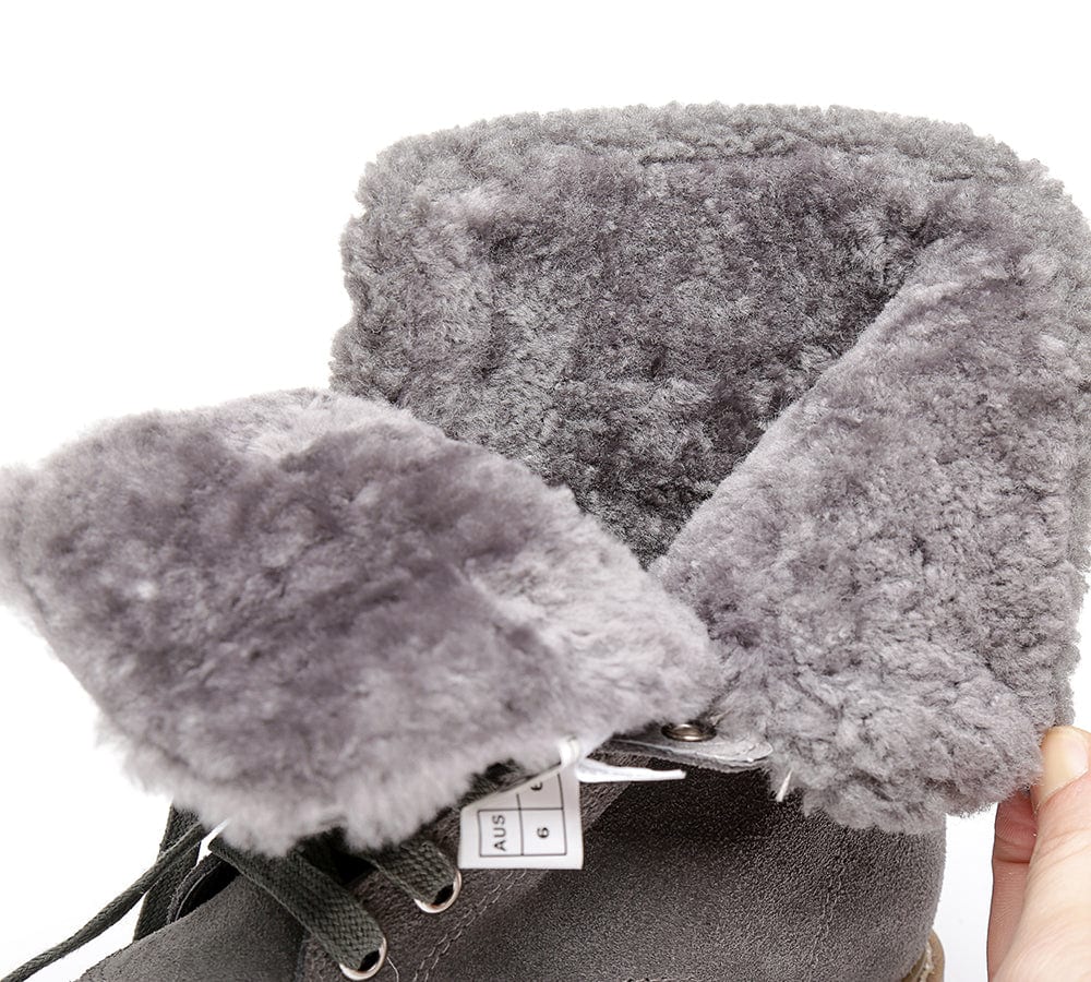 UGG Women Fashion Chunky Boots Mina - Image 16