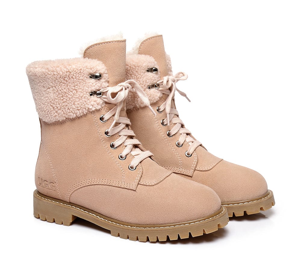 UGG Women Fashion Chunky Boots Mina - Image 17