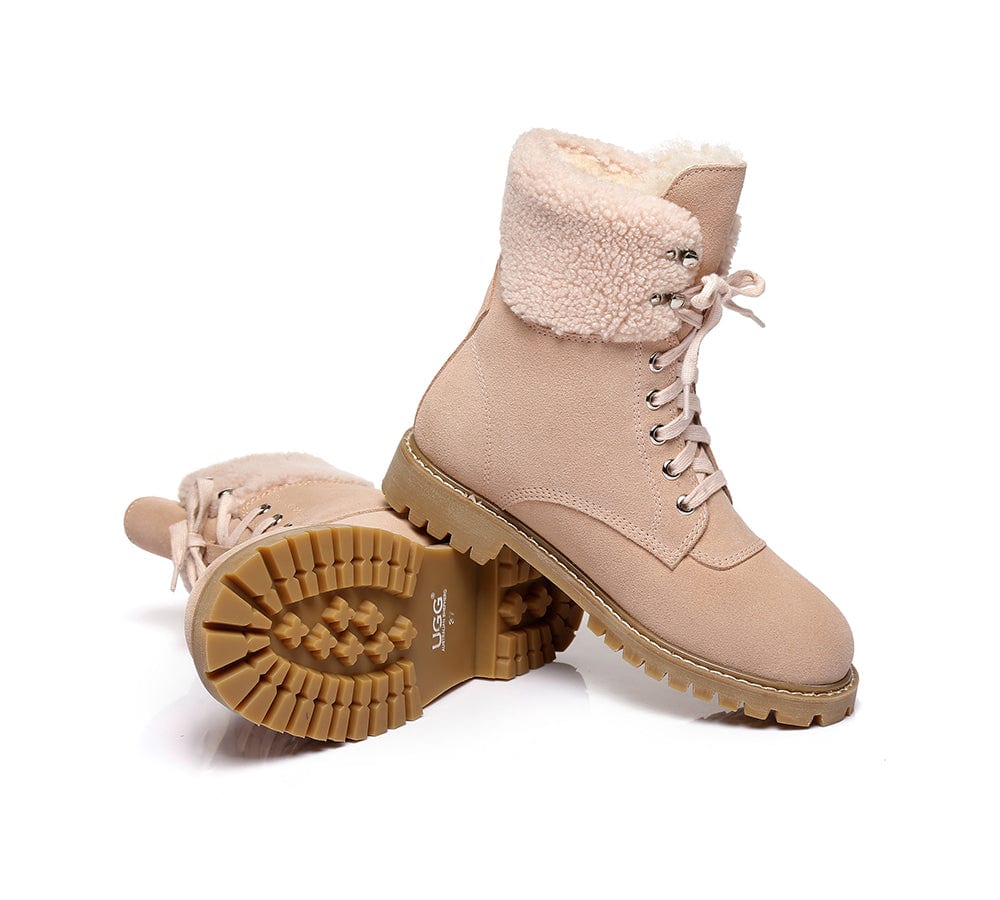 UGG Women Fashion Chunky Boots Mina - Image 18