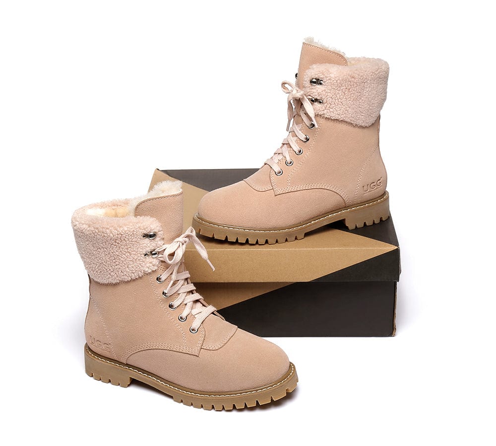 UGG Women Fashion Chunky Boots Mina - Image 19