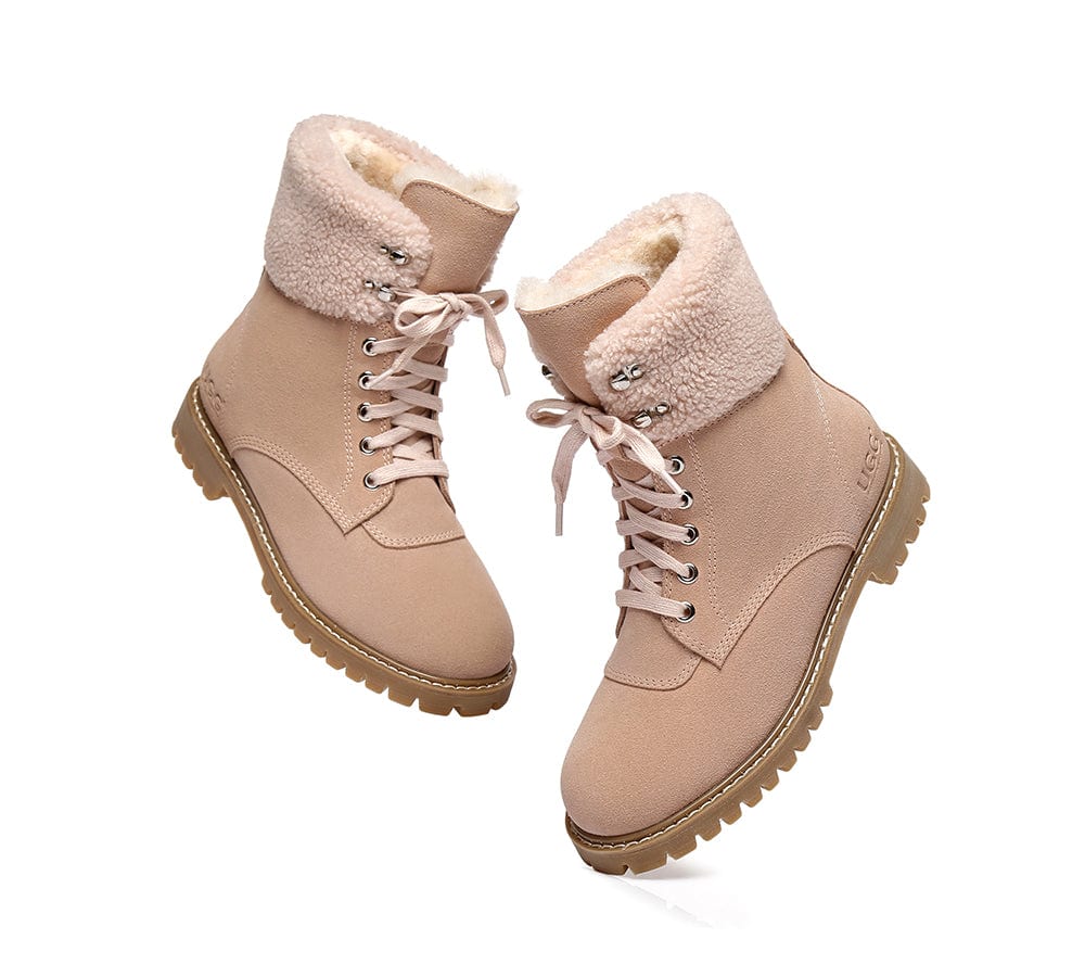 UGG Women Fashion Chunky Boots Mina - Image 20