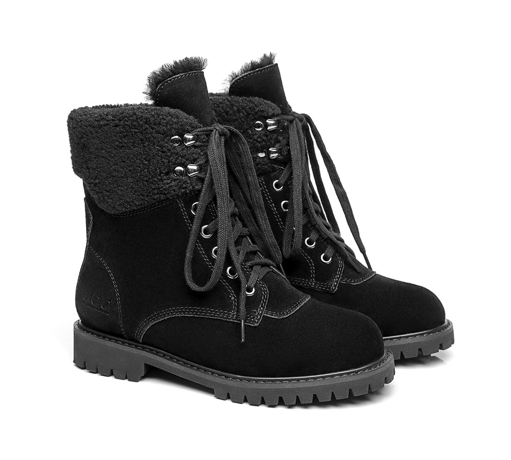 UGG Women Fashion Chunky Boots Mina - Image 23