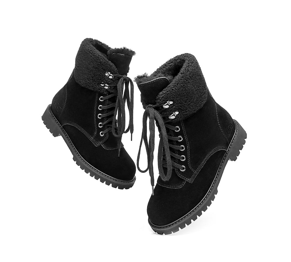 UGG Women Fashion Chunky Boots Mina - Image 26