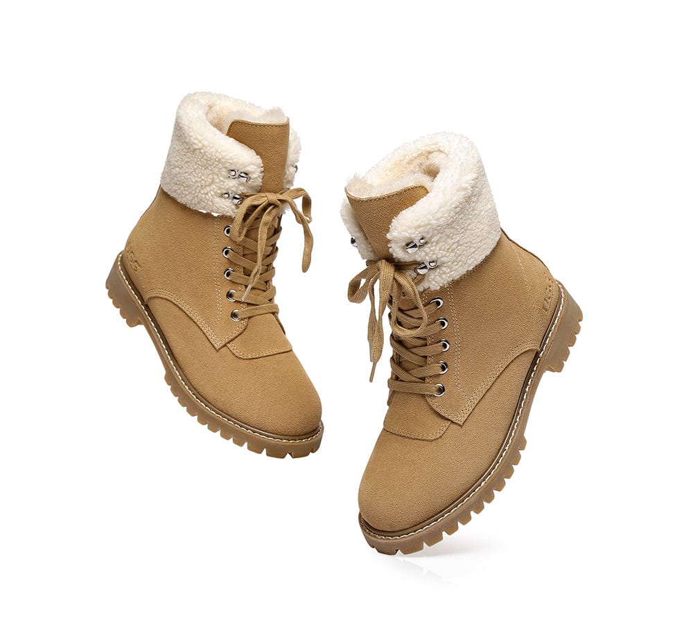 UGG Women Fashion Chunky Boots Mina - Image 6
