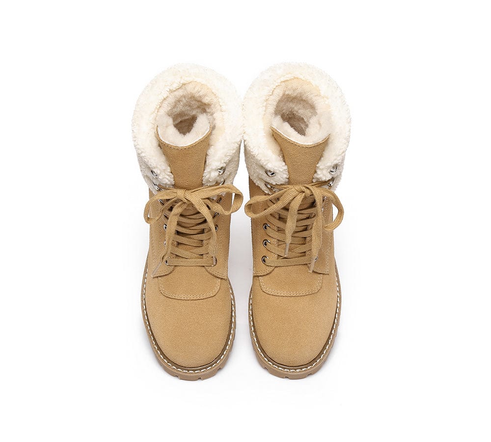 UGG Women Fashion Chunky Boots Mina - Image 7