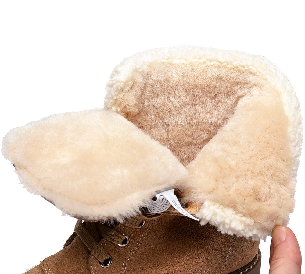 UGG Women Fashion Chunky Boots Mina - Image 9