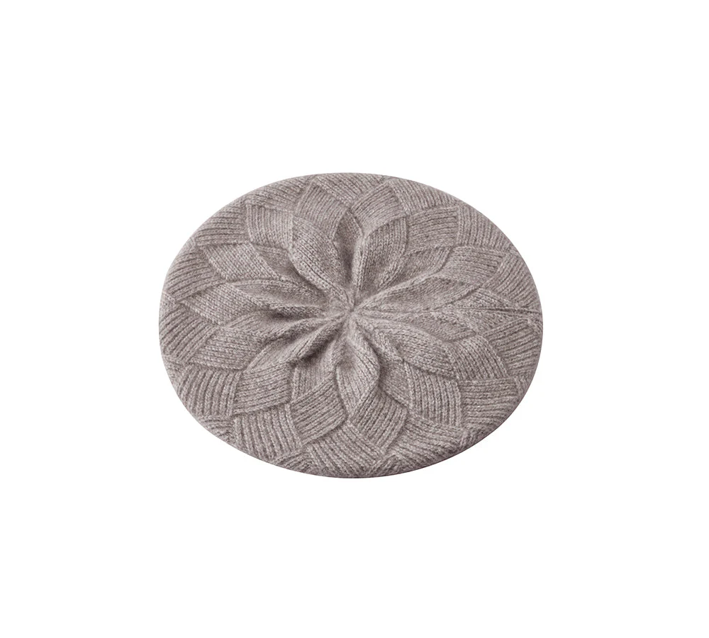URBAN UGG® Wool Cashmere Blend Beret Hat Navine - Image 11
