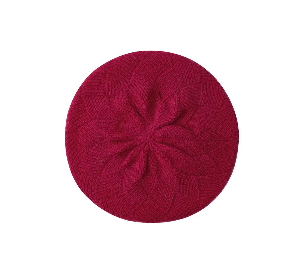 URBAN UGG® Wool Cashmere Blend Beret Hat Navine - Image 17