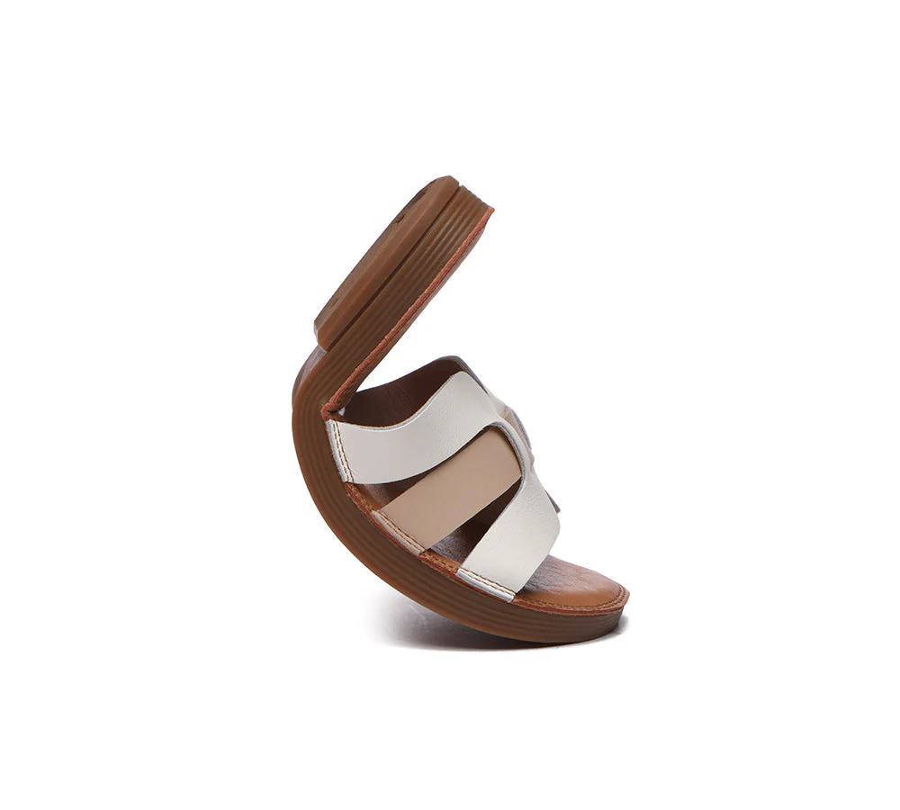 Women Flat Slides Open Toe Woven Ultra Soft Sandals - Image 16