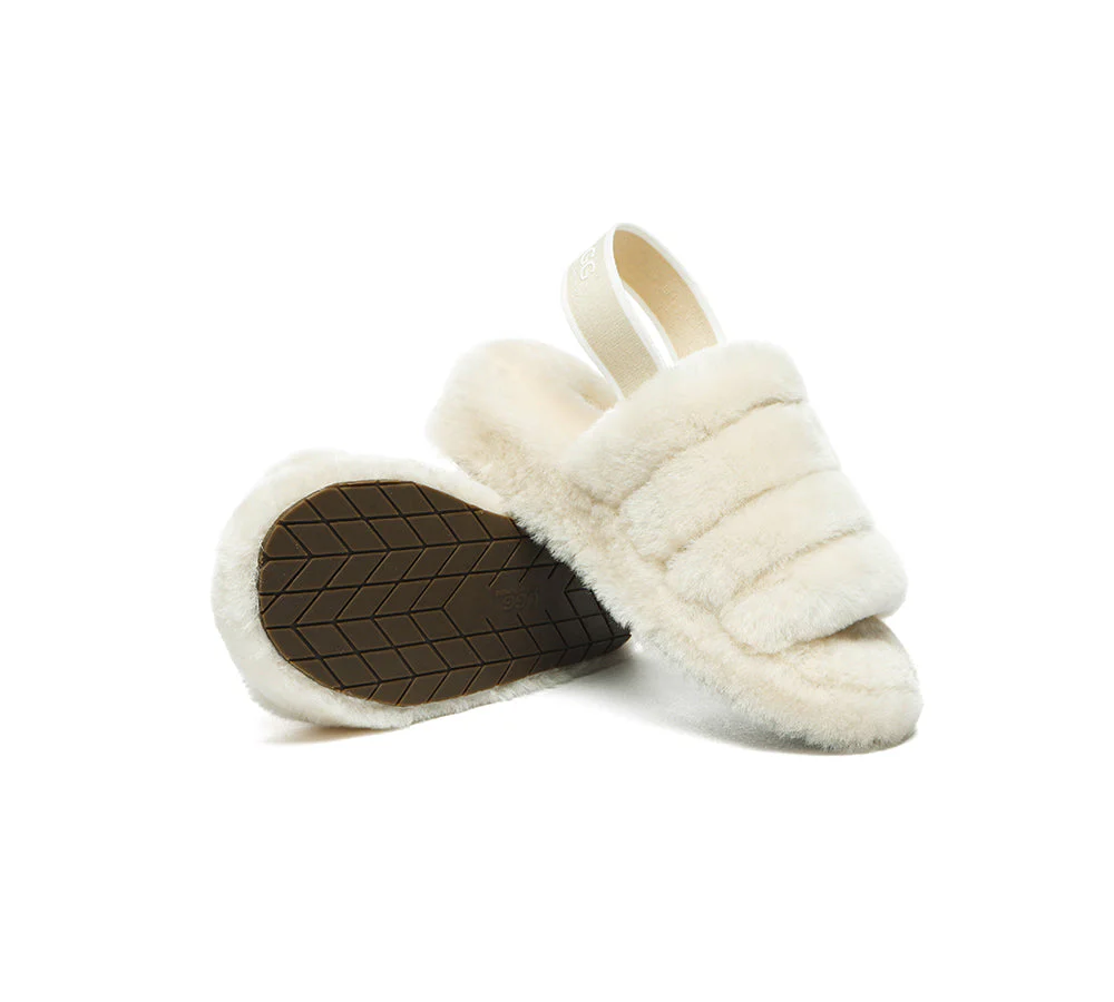 Women Fluffy Slides Puffy - Image 21