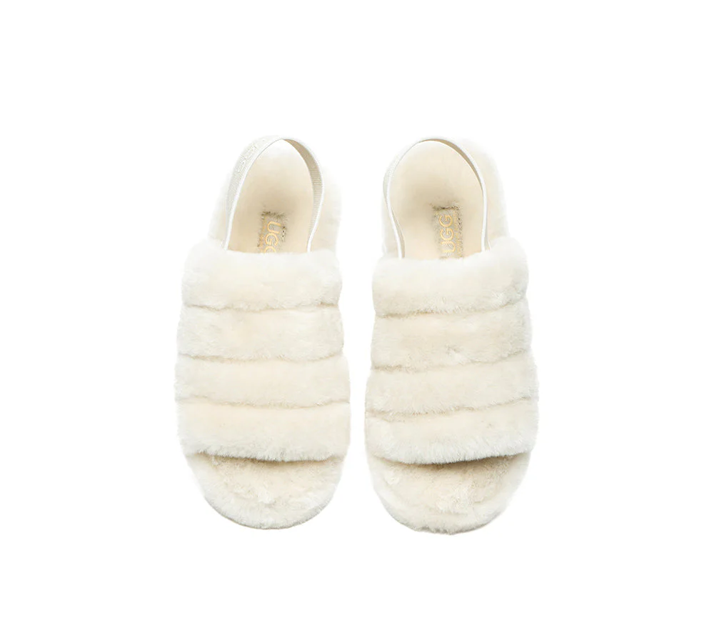 Women Fluffy Slides Puffy - Image 24