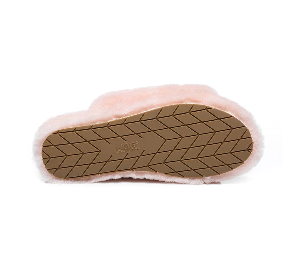Women Fluffy Slides Puffy - Image 7